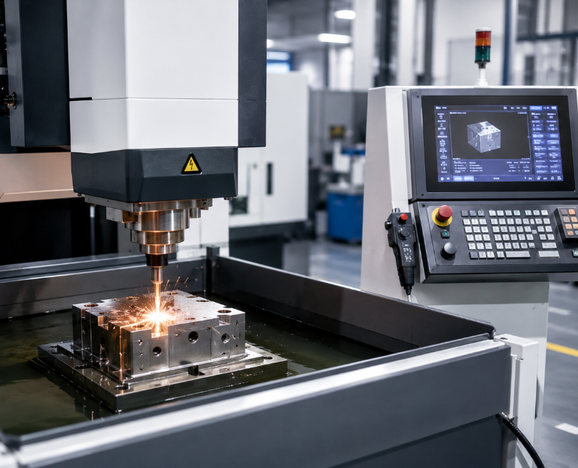 Cur 80% De Molendi Fabrica Commutans CNC EDM Machinis?